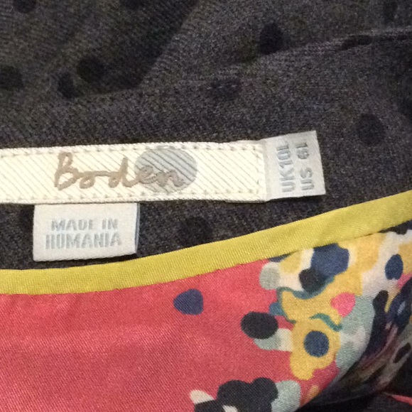 Boden Polka Dot Dress - Picture 7 of 7